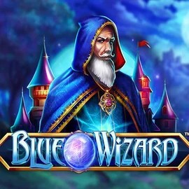 Blue Wizard slot logo by Quickspin at VooDoo CasinoBlue Wizard