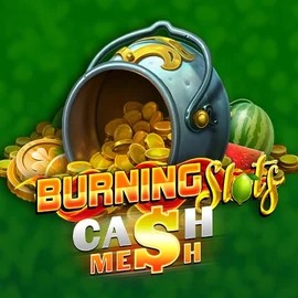 Logo of Burning Slots Cash Mesh from BF Games at VooDoo Casino