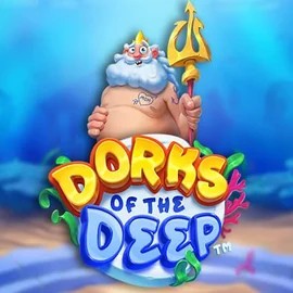 Dorks of the Deep slot logo by Hacksaw Gaming at VooDoo CasinoDorks of the Deep