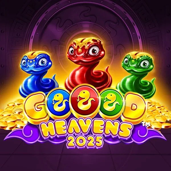 Goood Heavens slot logo by Rarestone Gaming at VooDoo CasinoGoood Heavens
