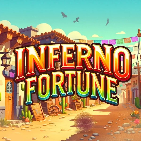 Logo of Inferno Fortune from Atomic Slot Lab at VooDoo Casino