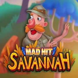 Mad Hit Savannah slot logo by RubyPlay at VooDoo CasinoMad Hit Savannah